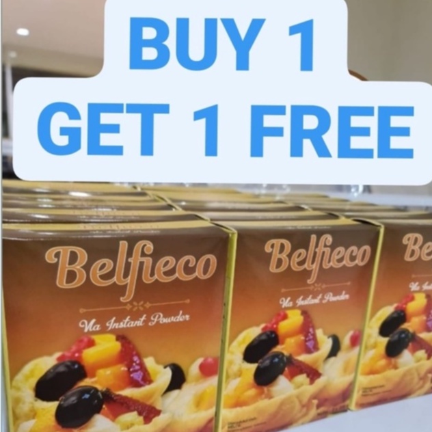 SUPER PROMO  BUY ONE GET ONE FREE  VLA INSTAN BELFIECO 2 X 200G