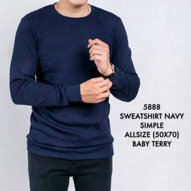 SWEATSHIRT PRIA TERBARU / SWEATER DISTRO TERBARU / KAOS PRIA LENGAN PANJANG TERBARU