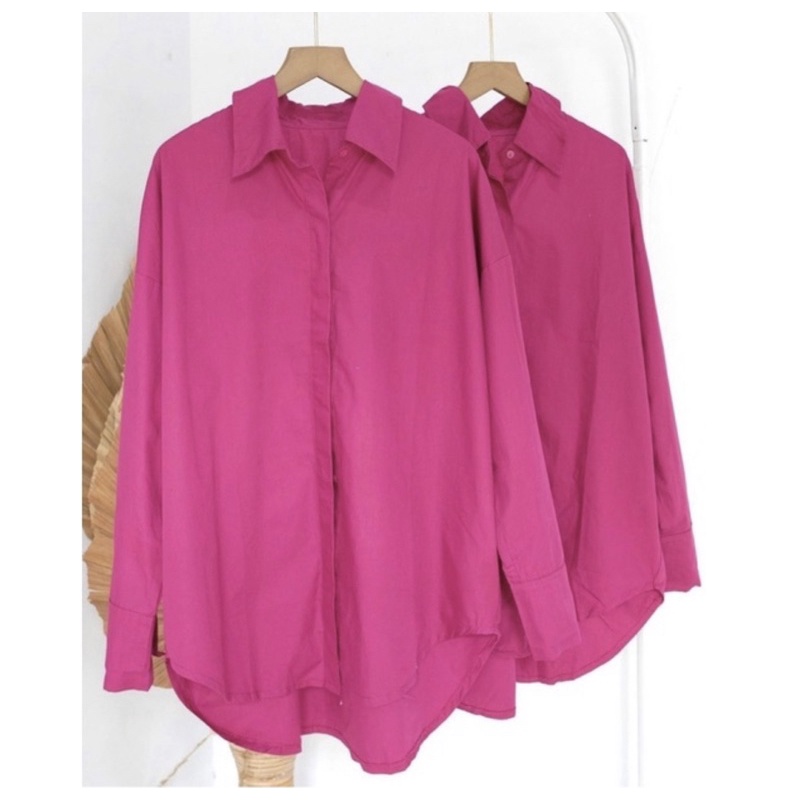 kemeja ZARA oversize