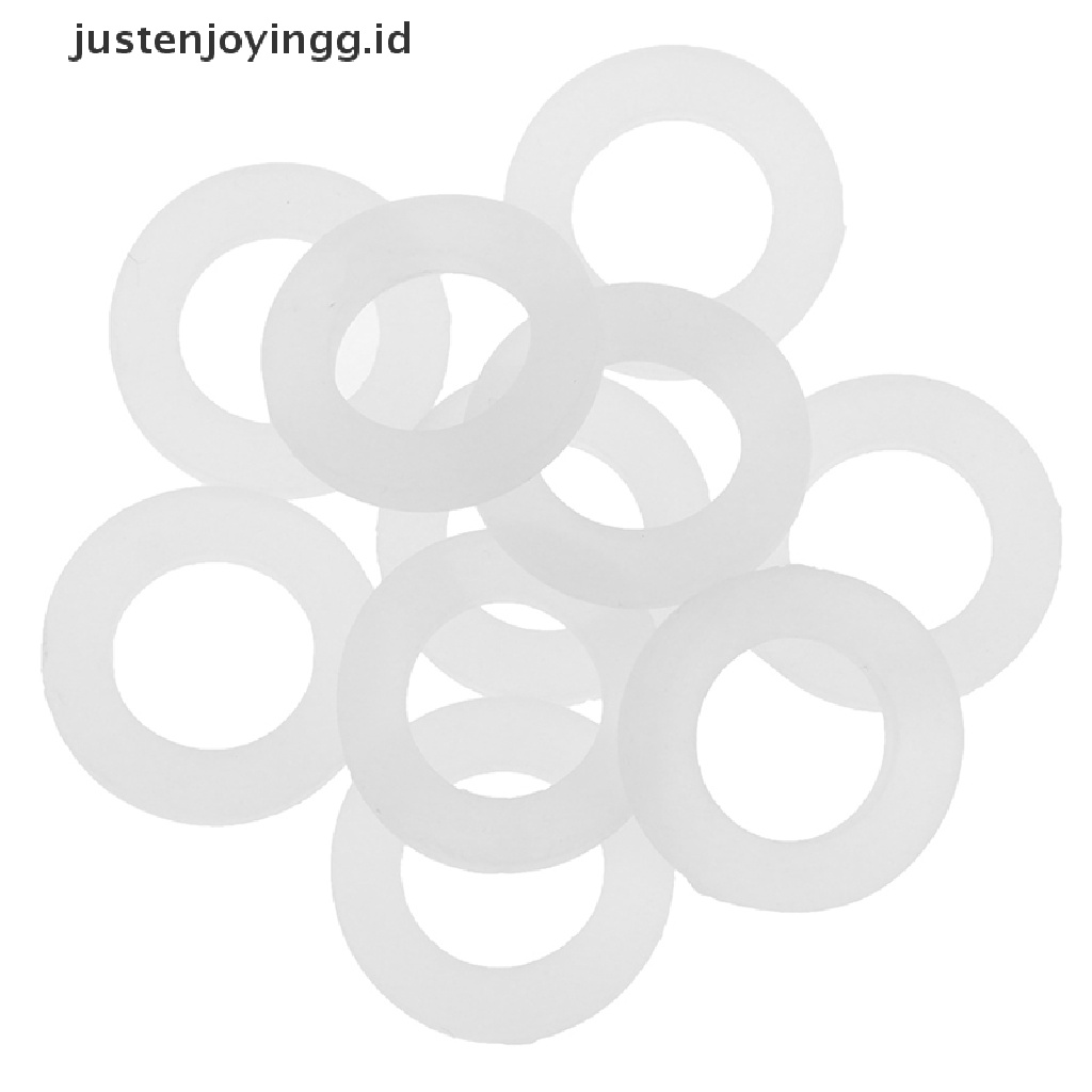 // justenjoyingg.id // 1/2&quot; 3/4&quot; 1&quot;Rubber Ring Silicon PTFE Flat Gasket Sealing Ring for Shower Nozzle  ~