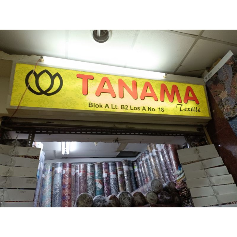 Batik Halus Bahan Polyester Printing High Quality | Meteran Tanah Abang