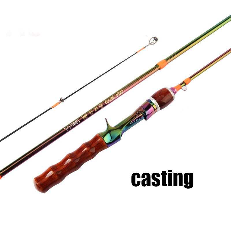 GIJ -LIEYUWANG Joran Pancing Baitcasting Carbon 2 Segments 1.68M