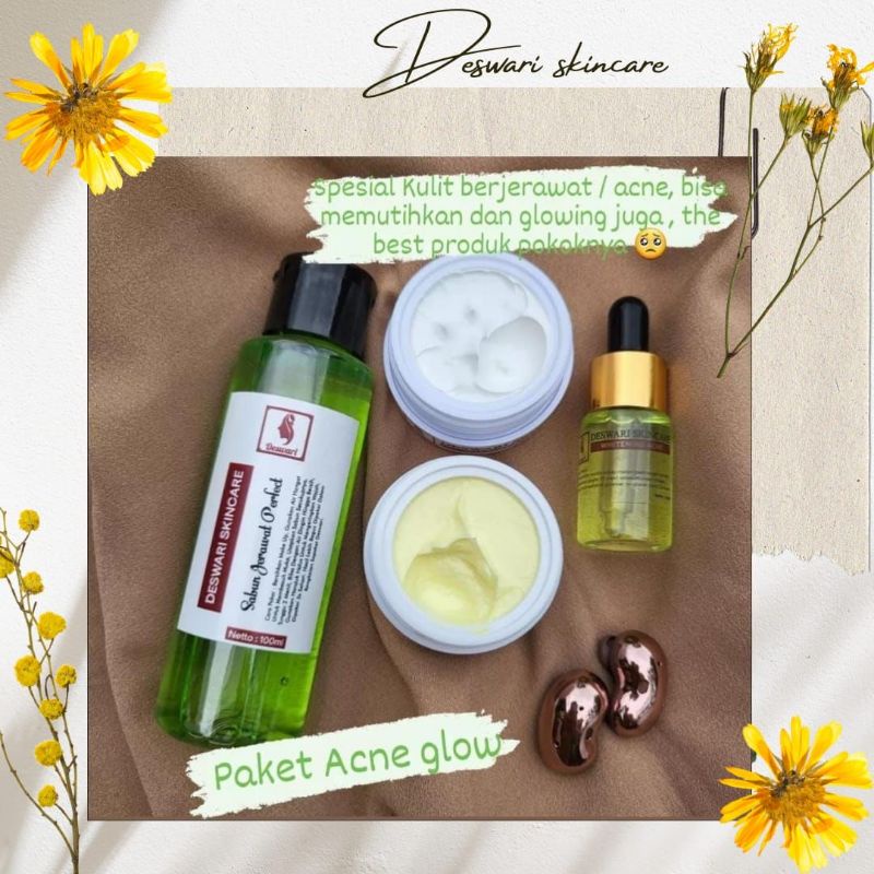 paket acne Deswari Skincare