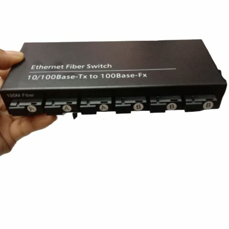 Inotrix 6F2L media converter 6Fo 2Lan fiber optic Fo