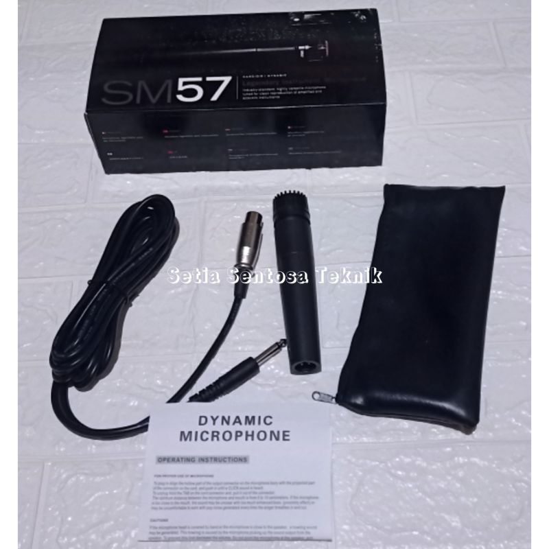 mic shure sm 57 instrument / kendang