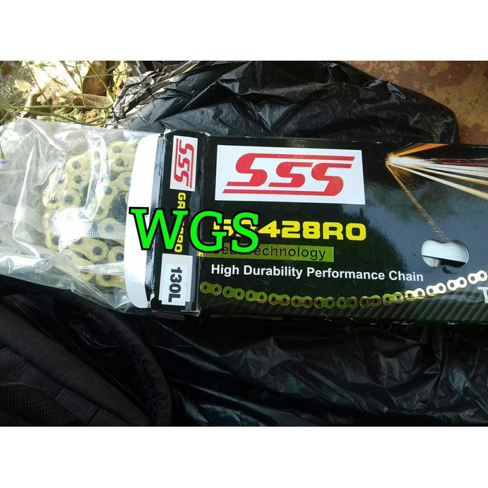 Rantai SSS O RING 428 130