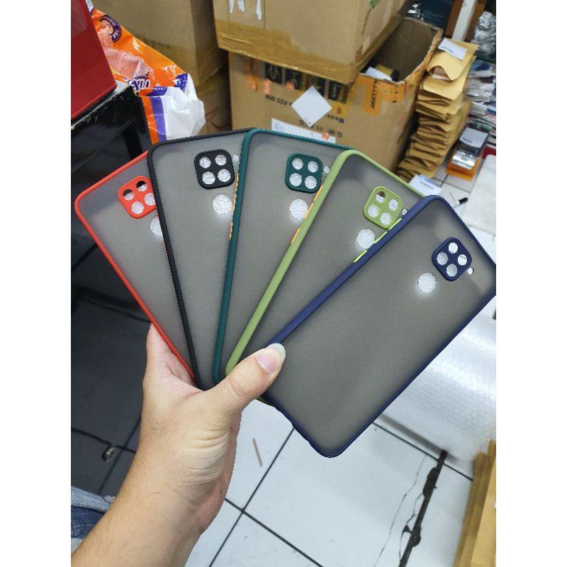 Softcase Silikon Dove matte Pelindung Kesing Casing Housing Xiaomi Redmi Note 9