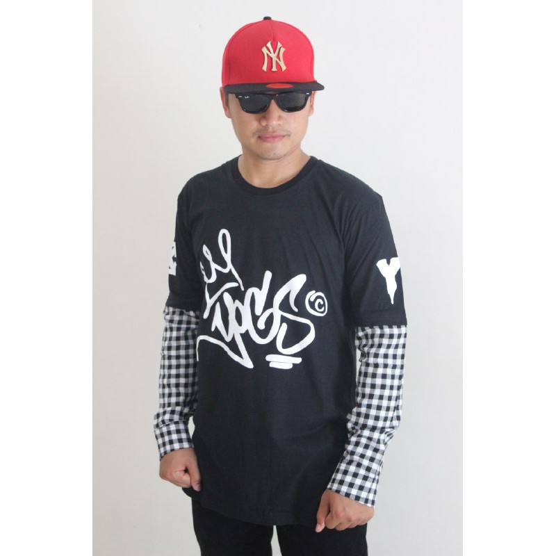 Kaos Yogs Kemeja Logsleeve