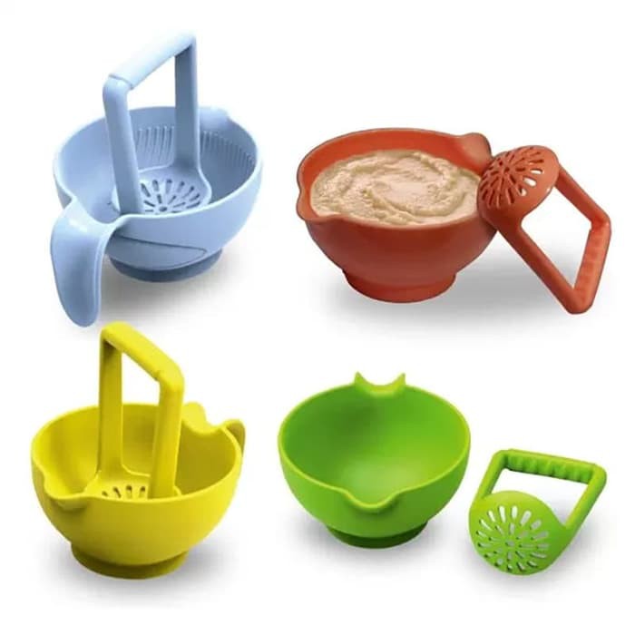 Baby Safe Food Masher Bowl AP008 - Penghalus Makanan Bayi