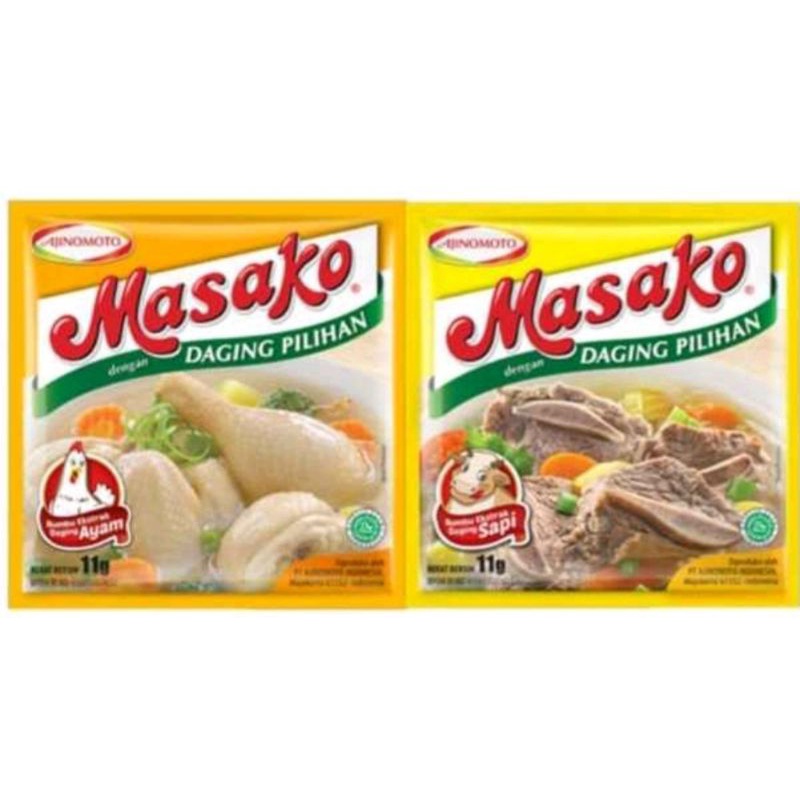 Masako Ayam, Sapi 1 Renceng 11gr