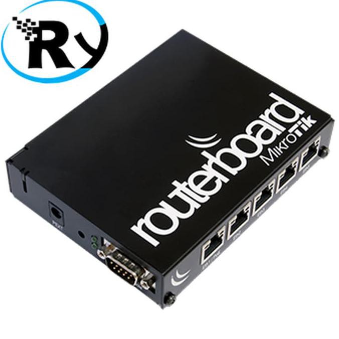 Mikrotik Router Indoor Rb450G Box Besi - Black