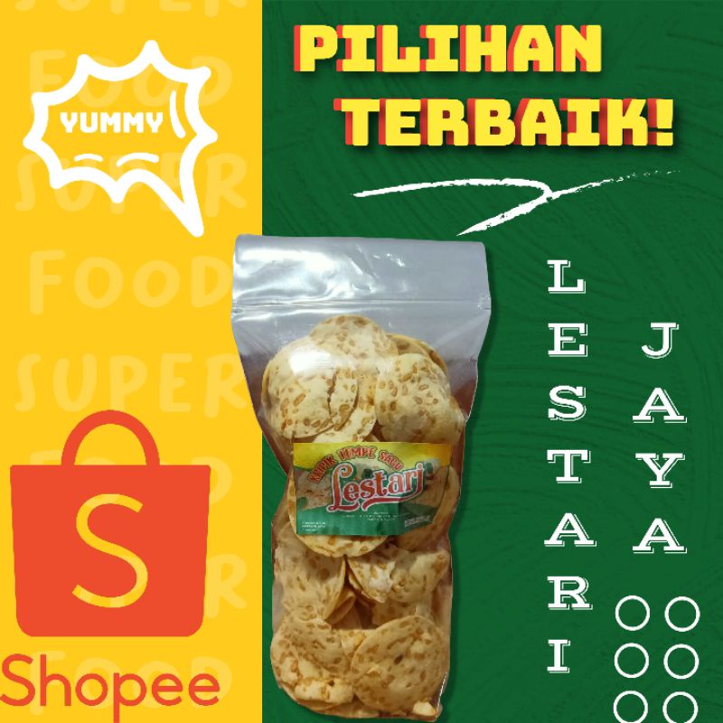 

Keripik Tempe Sagu 250 gr