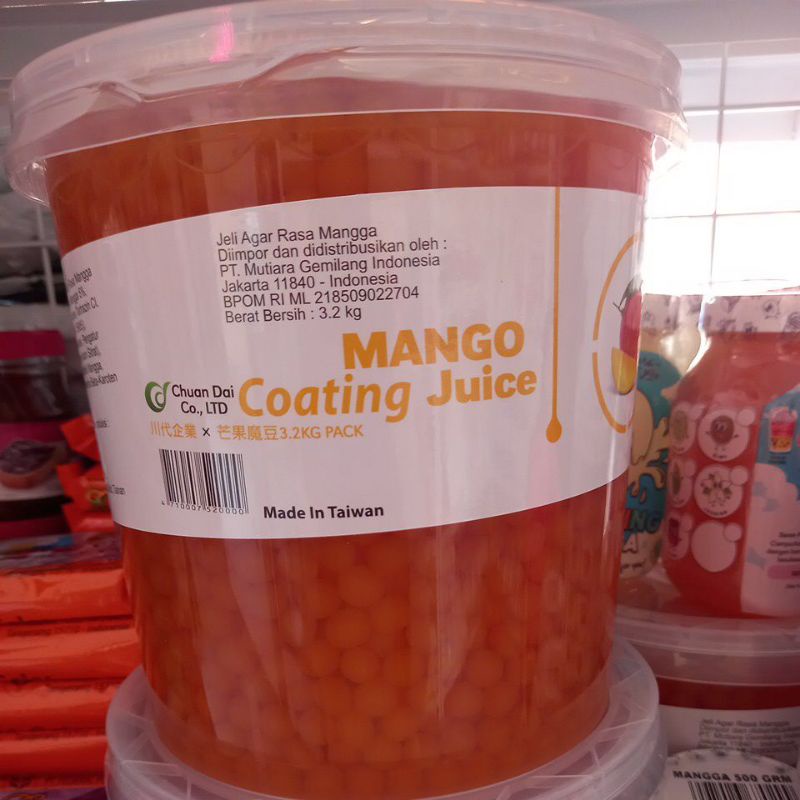 

POPPING BOBA COATING JUICE 3 KG