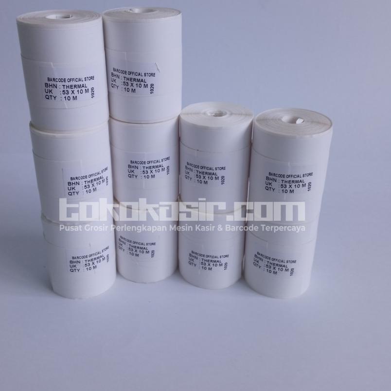 

Hot - STIKER THERMAL PRINTER EPSON 58MM CORELES STIKER PRINTER THERMAL .,