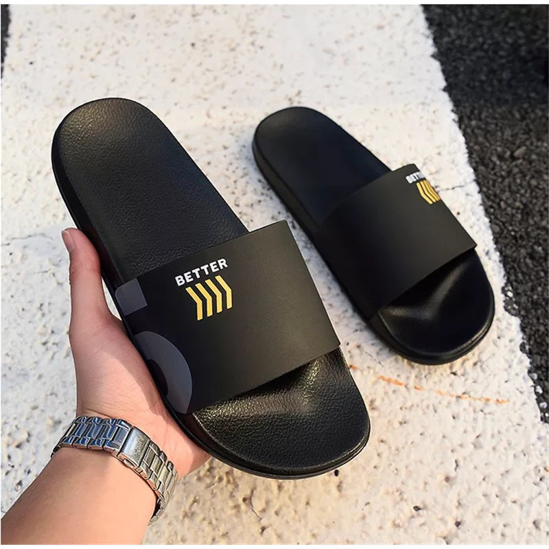 Sandal Slide Sandal Slip On Karet Pria Wanita S BETTER Sendal Slop Pria