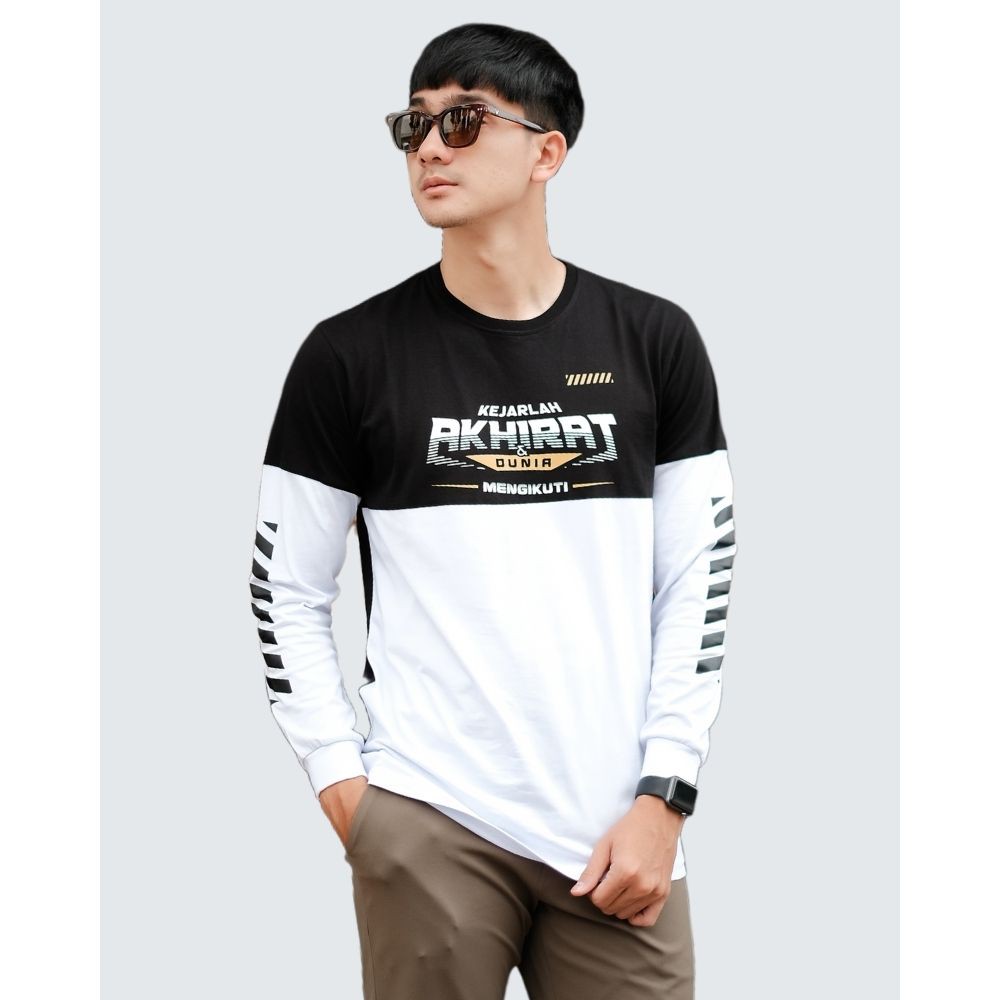 KAOS DAKWAH PRIA / BAJU KAOS DAKWAH  / KAOS DISTRO KONSEP ISLAMI / KAOS DAKWAH AKHIRAT 001 / ORIGINAL PRODUCT BY ANNAML-3