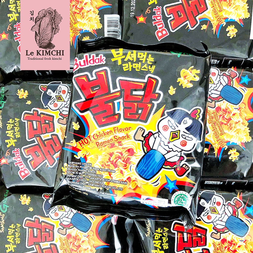 

Samyang Snack Ramen - Mie Kremes - Korean Snack - Snack Korea 90 g