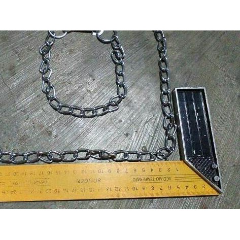 Rantai Anjing Besar Dog Chain Chrome Stainless