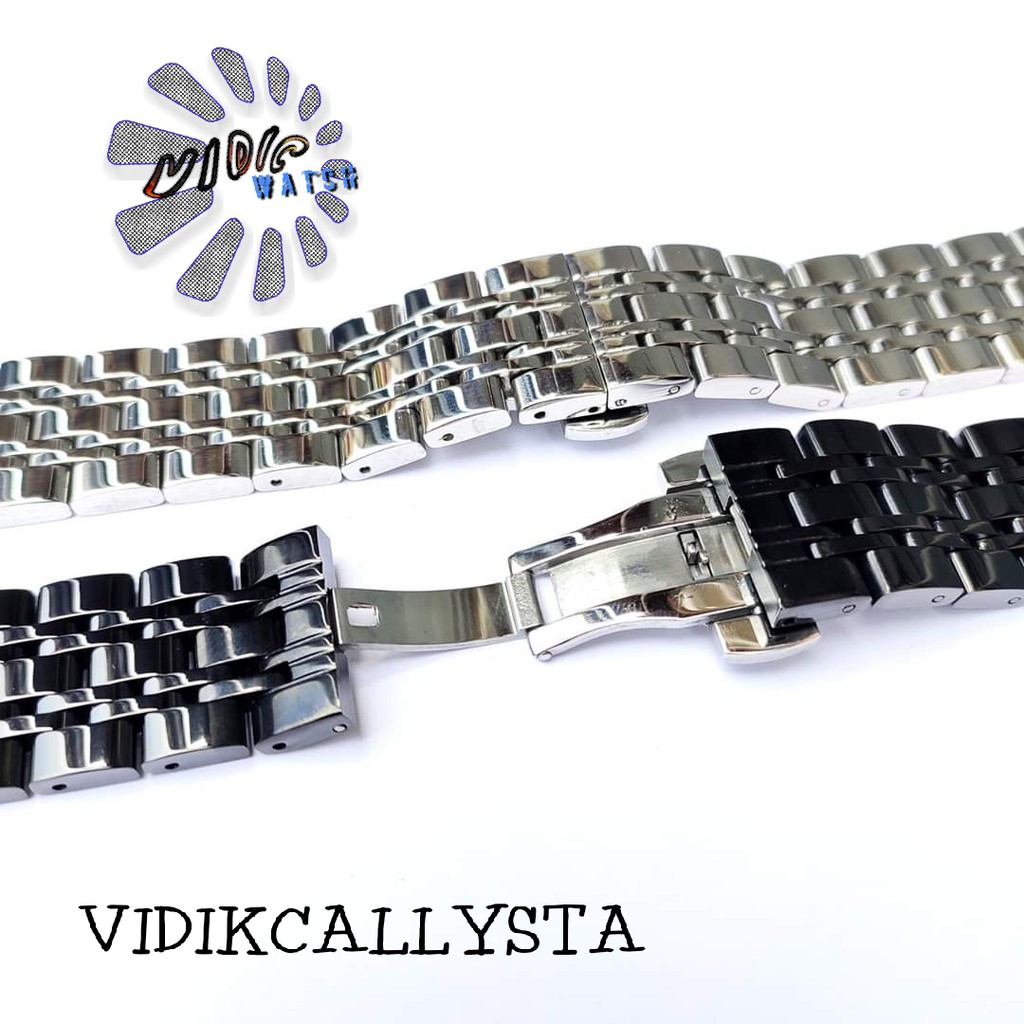 20mm 22mm New Strap Bracelet Universal for Watch Strap Jam Tangan Stainless steel