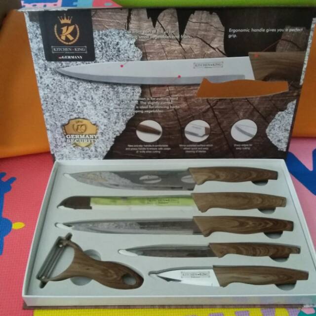 KITCHEN KING GERMANY PISAU SET PROFESIONAL