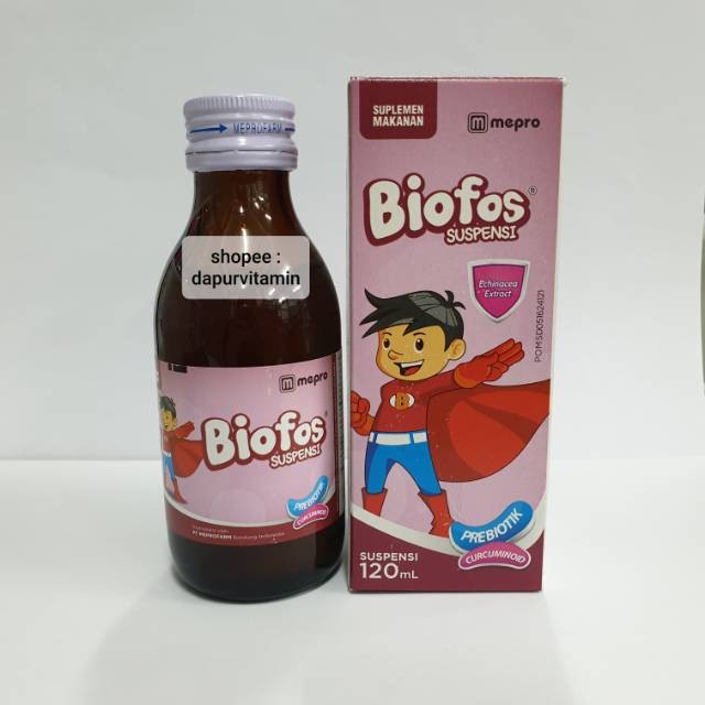 Keren Biofos Sirup 120 Ml Mepro / Imunbooster Anak / Vitamin Daya Taha Vit Anak -