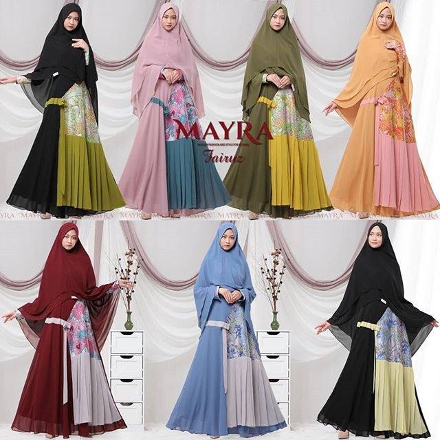 Fairuz Set Syari Original By Mayra