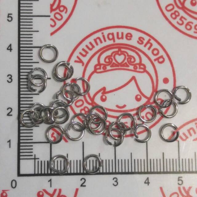 Open Jumpring Jump Ring Silver Gold