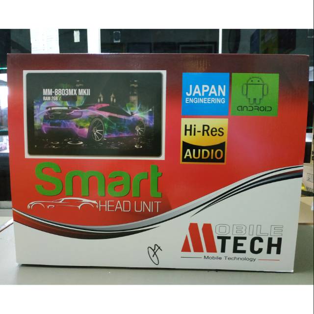 Head unit mtech mm-8803 MX mkii - double din android mtech mm8803 mx - tv android mtech 10 inch