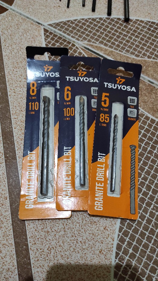 Mata Bor 8 Mm Granit Beton Tsuyosa Japan
