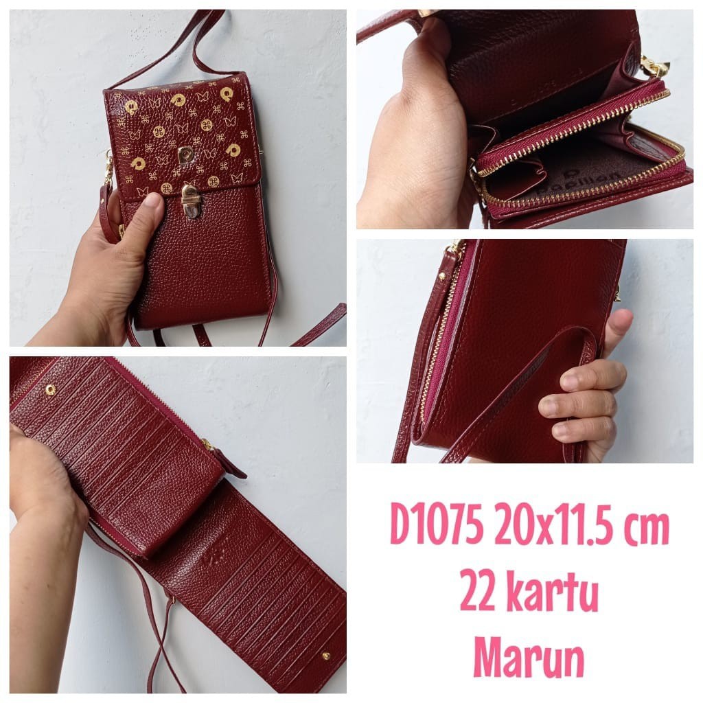 Dompet Papillon Original D1075 Marun