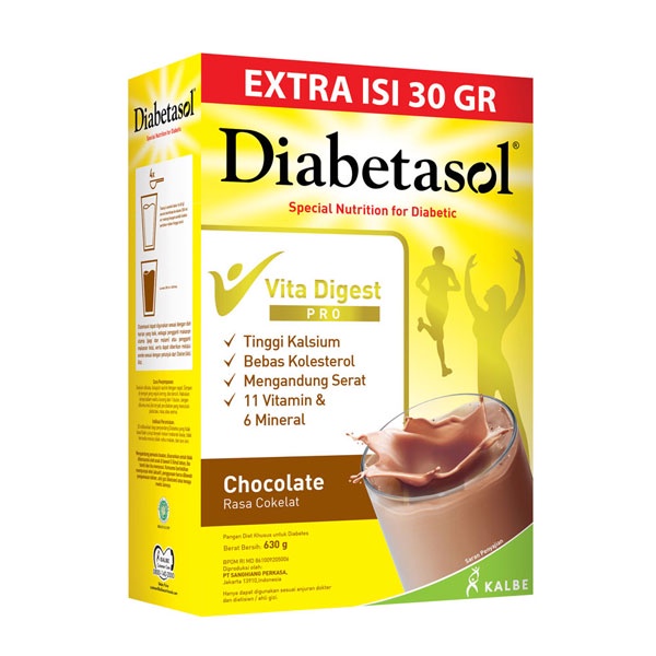 

Diabetasol Choco Box 630G