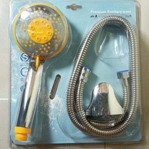 SHOWER MANDI JUMBO CISAL/ Shower Set perlengkapan mandi shower head simple set /HAND SHOWER SET/Shower Set perlengkapan mandi shower head simple set CISAL model Onda