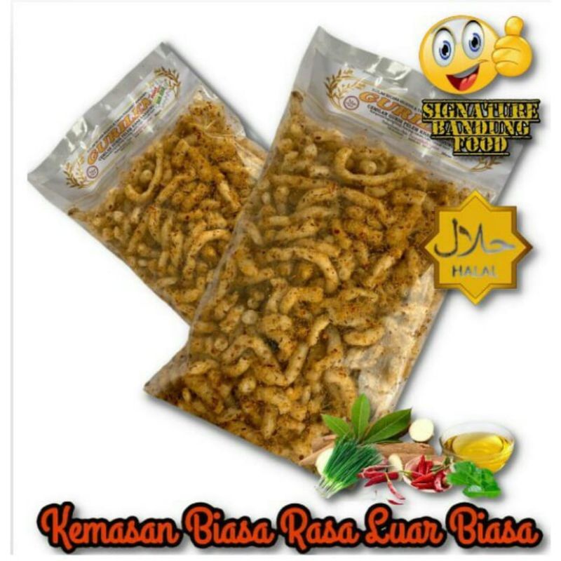 

Kemasan 250g GURILEM Mantap Khas Bandung 10 Varian Rasa - Kemasan Biasa Rasa Luar Biasa