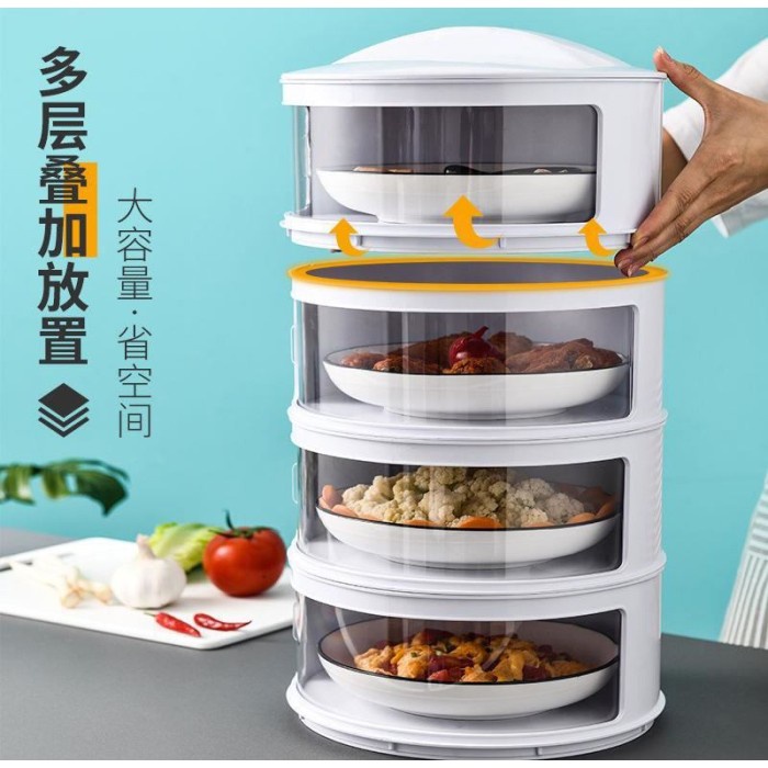 Tudung saji rak makanan 4 susun murah