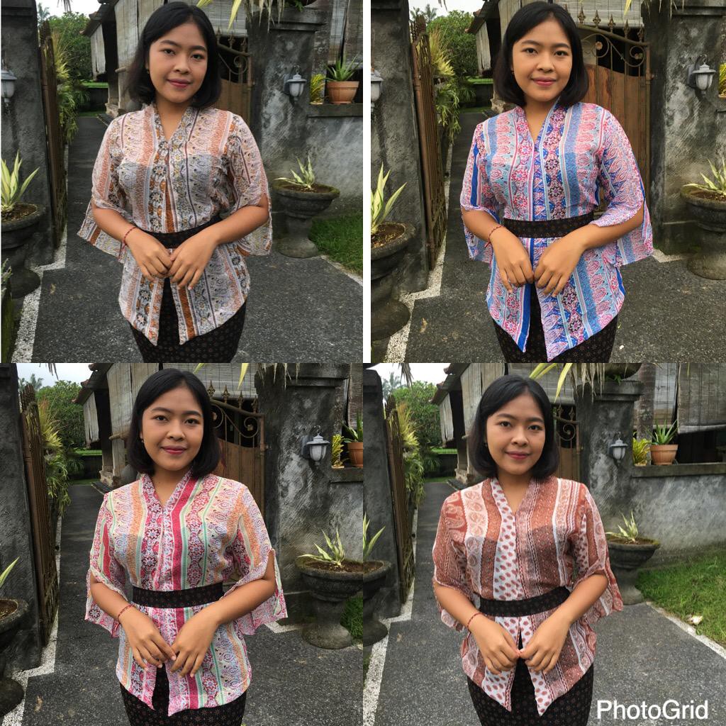 Kebaya Bali By Ani Kebaya Sifon Sutra Motif Klasik