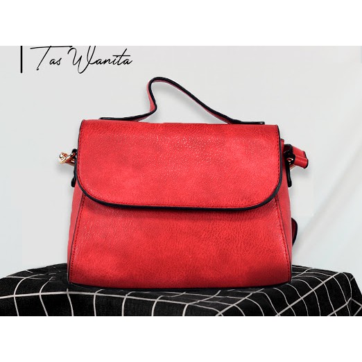 Tas Selempang / Handbag Wanita ZAR4 Polos Magnet - 4 Warna#063