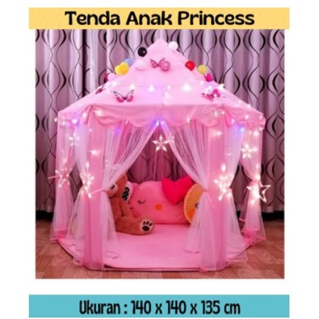 Tenda Lipat Anak Portable Princess Tent Murah