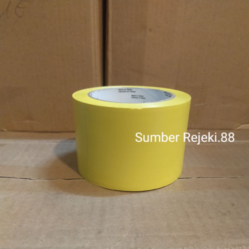 3M 764 Marking Tape Vinyl Tip floor Marking Garis Lapangan Futsal/Pergudangan Lakban Lantai Ukuran 1