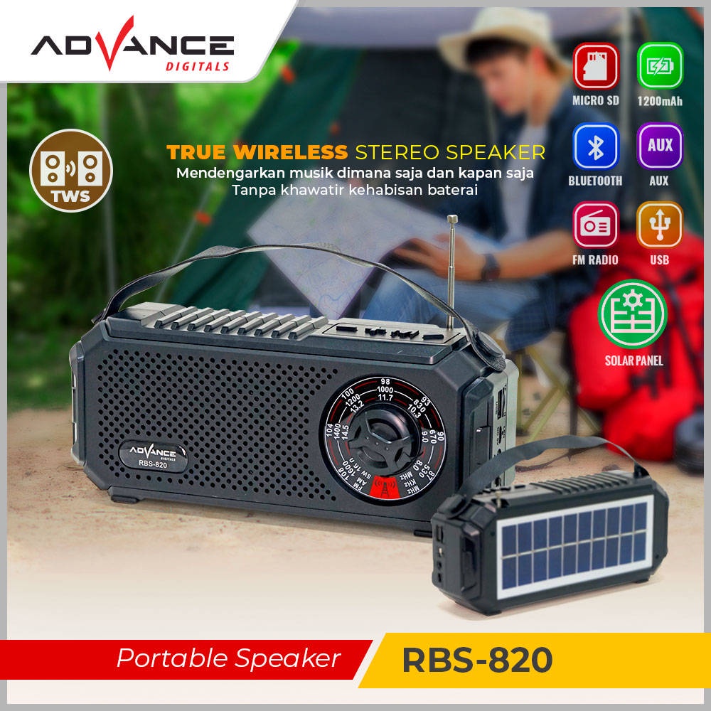 speaker bluetooth music box advance RBS 805