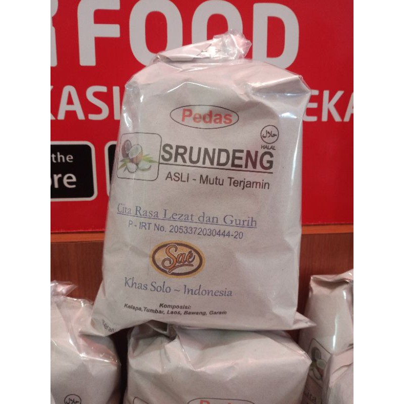 

SRUNDENG KELAPA 250gr