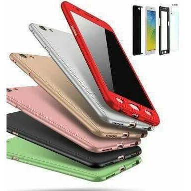 Hardcase Neo Hybrid 360 Free Tempered Glass Full Case Oppo A71