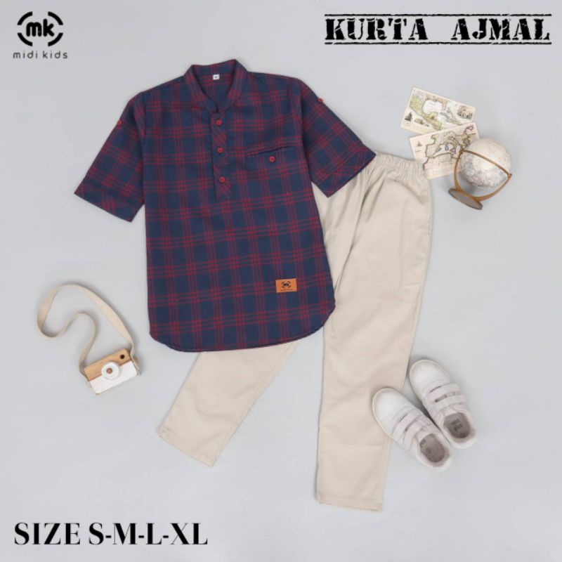 Ready Stock Setelan Koko Anak Kurta Ajmal