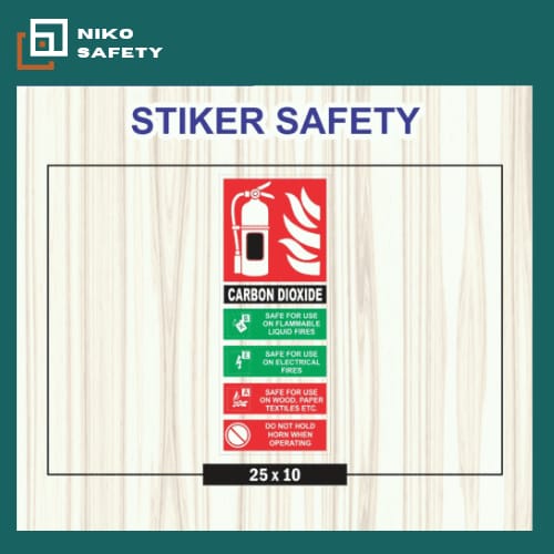 

Sticker Label K3 / Sticker Carbon Dioxide / Stiker Carbon Dioksida B3 / Sticker Custom Nico Safety