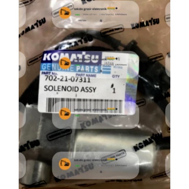 SOLENOID VALVE PC130-7 702-21-07311