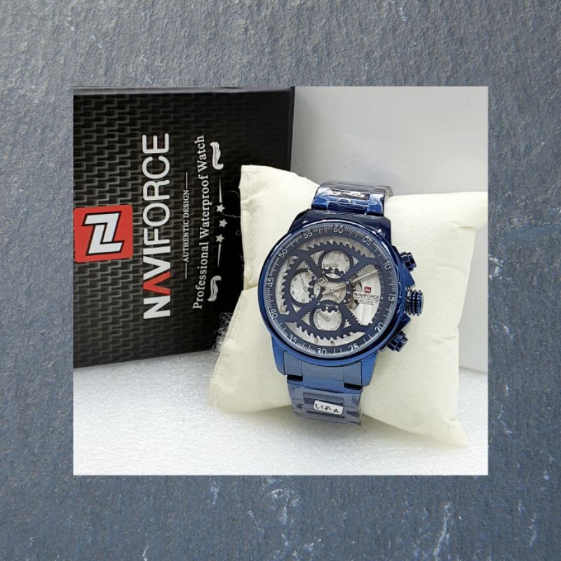 JAM TANGAN PRIA NAVIFORCE NF9150 100% ORIGINAL