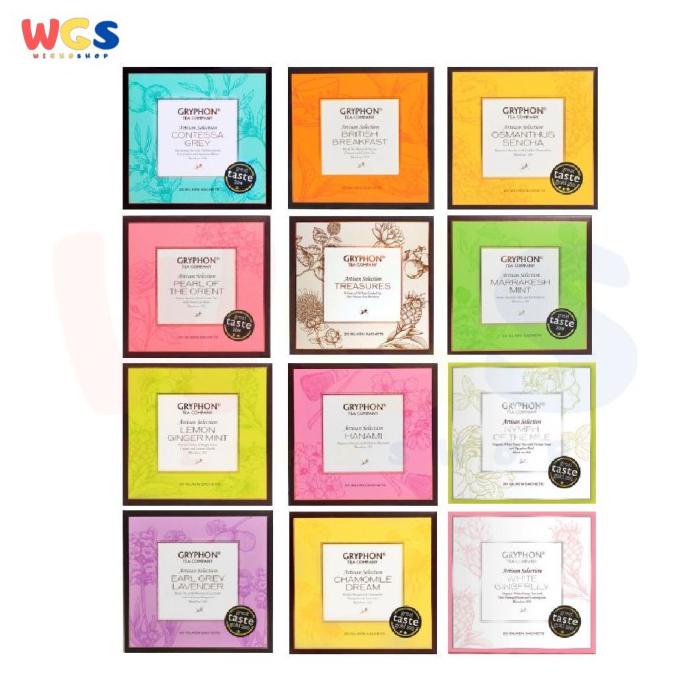 

[[BISA COD]] Gryphon Tea Bag The Artisan Selection 60 gr / Box - GryphonTreasure MURAH Kode 100