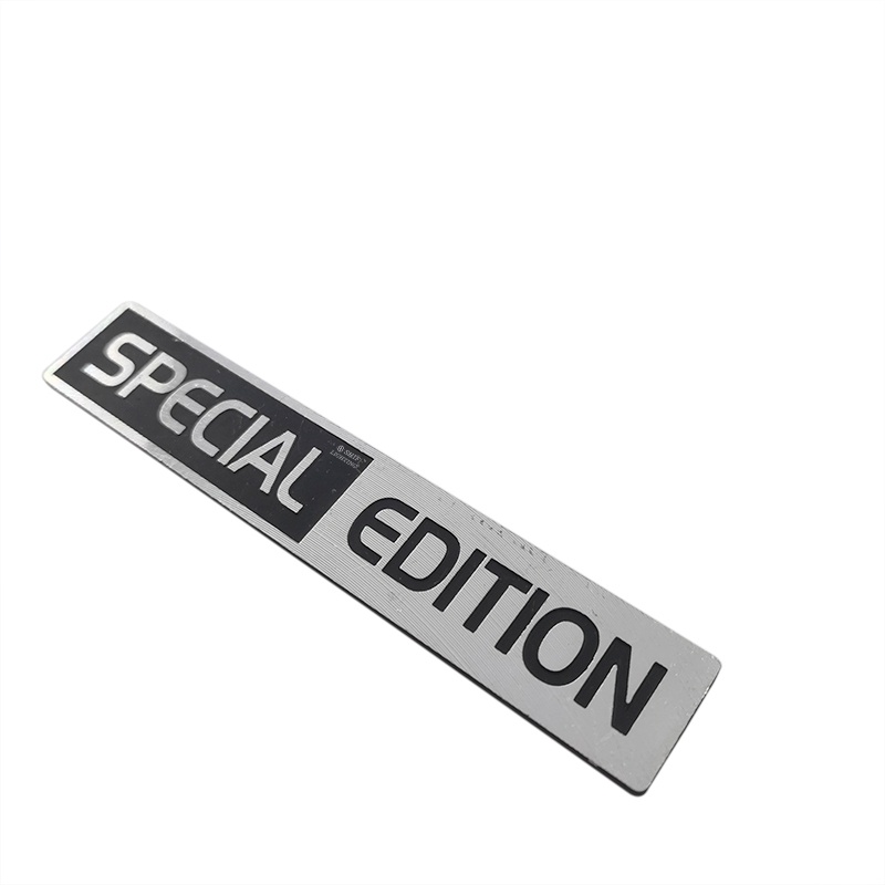 1pc Stiker Emblem / Badge Logo Mobil Universal Edisi Spesial Bahan Metal