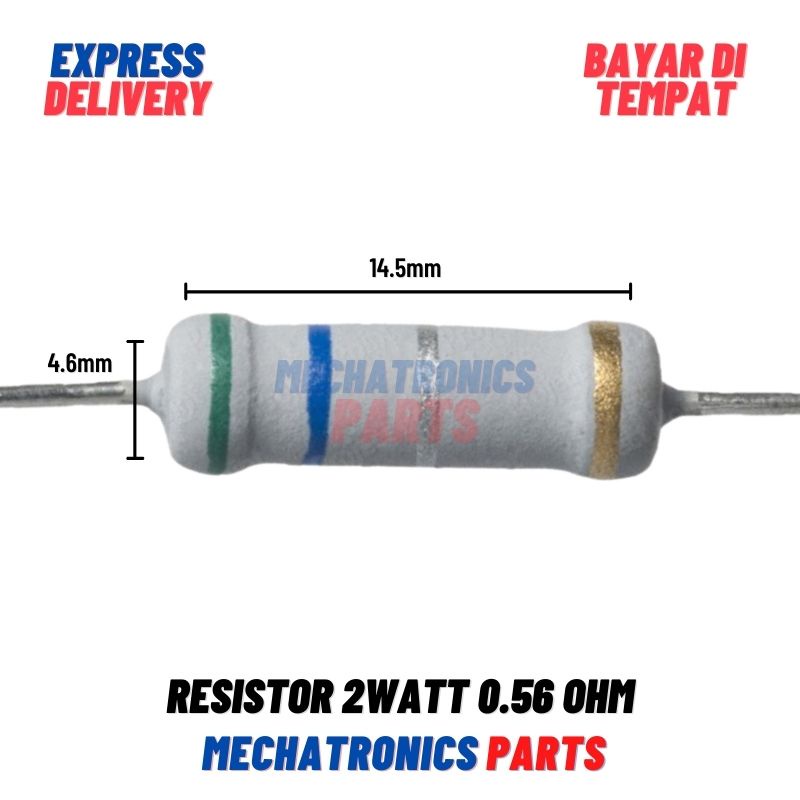 [PAS-9193] RESISTOR 2WATT 0.56OHM