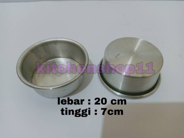 1 Set cetakan bolu bulat mini / loyang bolu bulat mini press tanpa sambungan 15 16 18 20 22 24 26cm