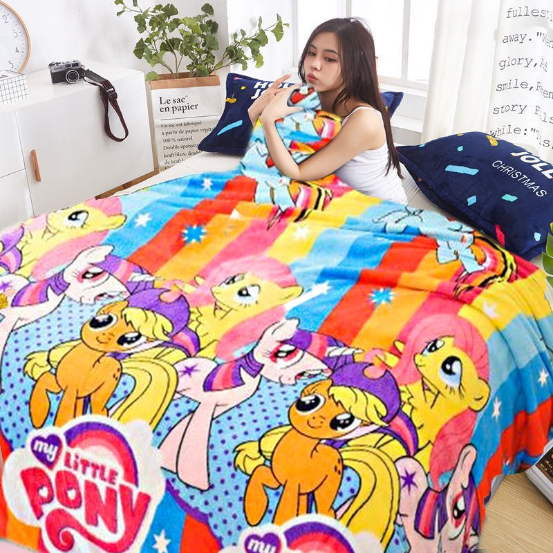 Selimut Bulu 140x190 Motif Karakter Anak Keren Impor Murah Berkualitas